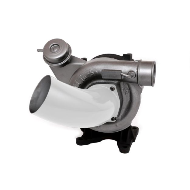 Picture of 2001-2004 Chevrolet / GMC Stock Turbo Inlet Horn White HSP Diesel