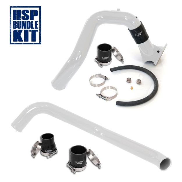Picture of 2006-2010 Chevrolet / GMC Intercooler Charge Pipe Bundle White HSP Diesel