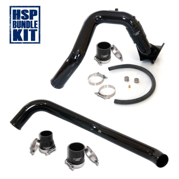Picture of 2006-2010 Chevrolet / GMC Intercooler Charge Pipe Bundle Gloss Black HSP Diesel