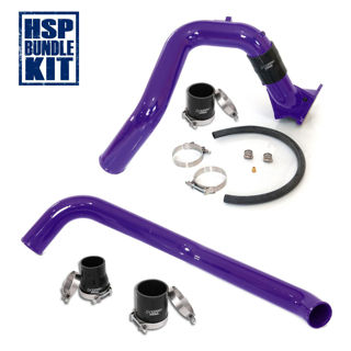 Picture of 2006-2010 Chevrolet / GMC Intercooler Charge Pipe Bundle Candy Purple HSP Diesel
