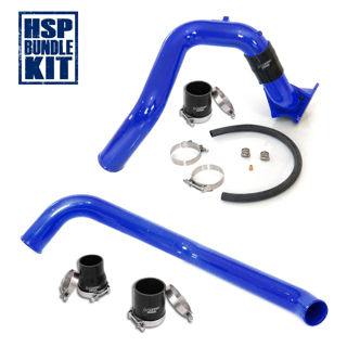 Picture of 2006-2010 Chevrolet / GMC Intercooler Charge Pipe Bundle Candy Blue HSP Diesel