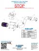 Picture of 2004.5-2007 Chevrolet / GMC Cold Air Intake Bundle Candy Blue HSP Diesel