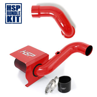 Picture of 2004.5-2007 Chevrolet / GMC Cold Air Intake Bundle Blood Red HSP Diesel