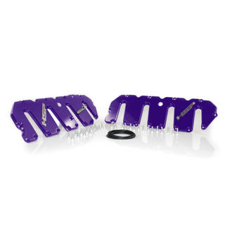 Picture of 2004.5-2010 Chevrolet / GMC Billet Valve Covers Candy Purple HSP Diesel