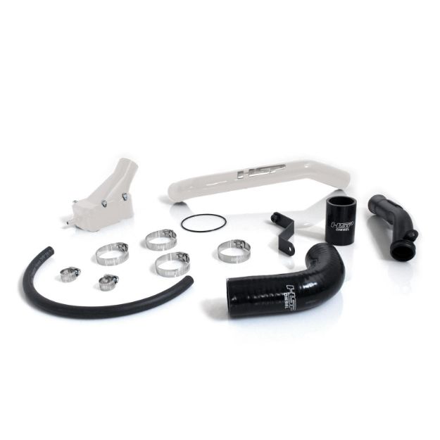 Picture of 2006-2010 Chevrolet / GMC Billet Thermostat Housing Kit W/ Coolant return White HSP Diesel