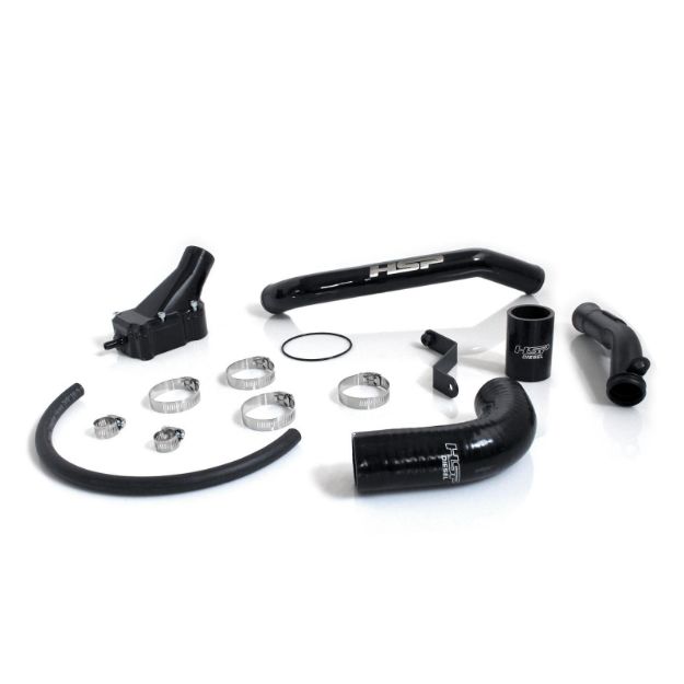 Picture of 2006-2010 Chevrolet / GMC Billet Thermostat Housing Kit W/ Coolant return Gloss Black HSP Diesel