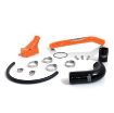 Picture of 2001-2005 Chevrolet / GMC Billet Thermostat Housing Kit W/ Coolant return Orange HSP Diesel