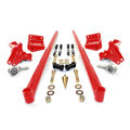 Picture of 2001-2010 Chevrolet / GMC 75 Inch Bolt On Traction Bars 3.5 Inch Axle Diameter Blood Red HSP Diesel
