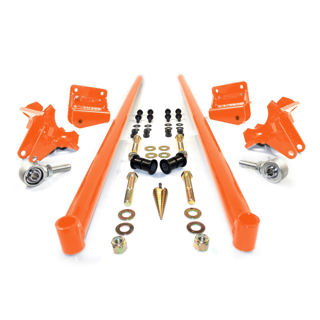 Picture of 2001-2010 Chevrolet / GMC 58 Inch Bolt On Traction Bars 3.5 Inch Axle Diameter Orange HSP Diesel