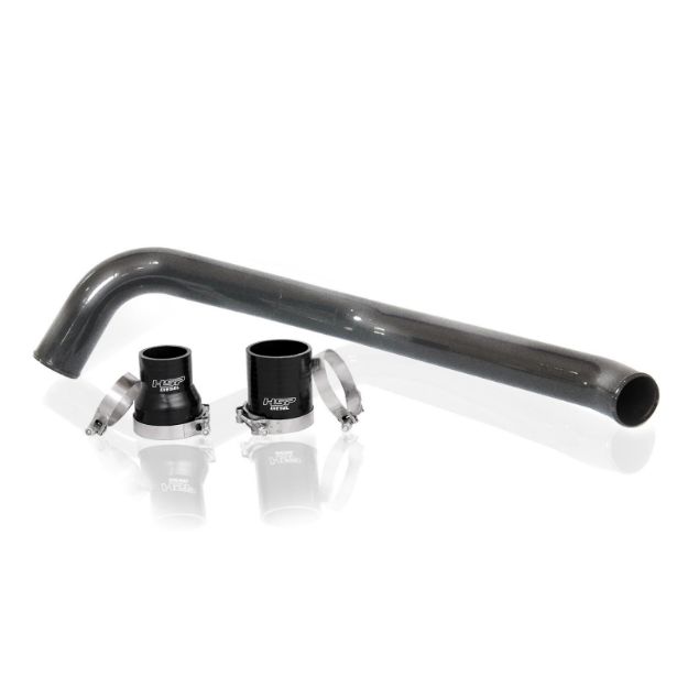 Picture of 2004.5-2010 Chevrolet / GMC Hot Side Intercooler Tube Dark Grey HSP Diesel