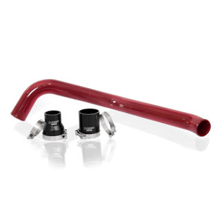 Picture of 2004.5-2010 Chevrolet / GMC Hot Side Intercooler Tube Candy Red HSP Diesel