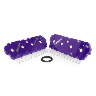 Picture of 2001-2004 Chevrolet / GMC Billet Valve Covers Candy Purple HSP Diesel