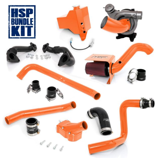 Picture of 2001-2004 Chevrolet / GMC Deluxe Max Air Flow Bundle Orange HSP Diesel