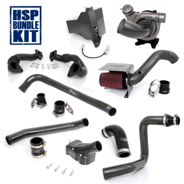 Picture of 2001-2004 Chevrolet / GMC Deluxe Max Air Flow Bundle Dark Grey HSP Diesel
