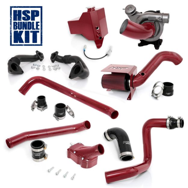 Picture of 2001-2004 Chevrolet / GMC Deluxe Max Air Flow Bundle Candy Red HSP Diesel