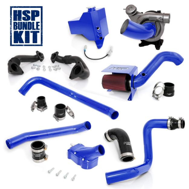 Picture of 2001-2004 Chevrolet / GMC Deluxe Max Air Flow Bundle Candy Blue HSP Diesel