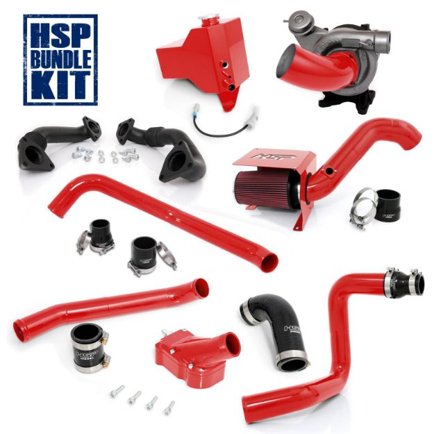 Picture of 2001-2004 Chevrolet / GMC Deluxe Max Air Flow Bundle Blood Red HSP Diesel