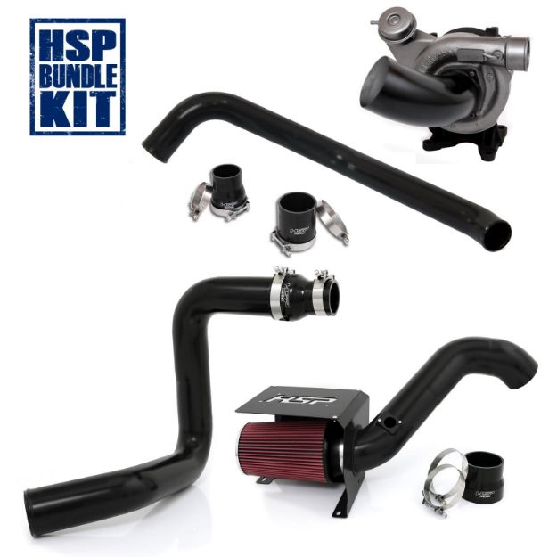 Picture of 2001-2004 Chevrolet / GMC Max Air Flow Bundle Satin Black HSP Diesel