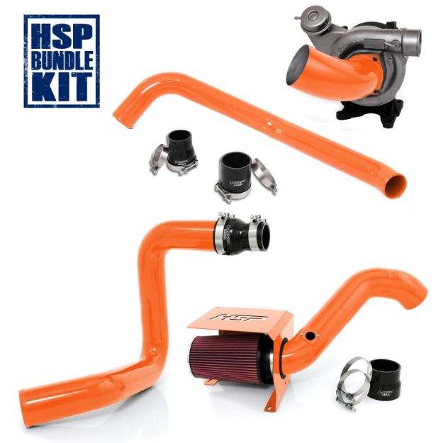 Picture of 2001-2004 Chevrolet / GMC Max Air Flow Bundle Orange HSP Diesel