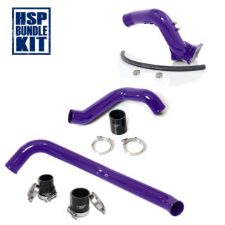 Picture of 2004.5-2005 Chevrolet / GMC Intercooler Charge Pipe Bundle Candy Purple HSP Diesel