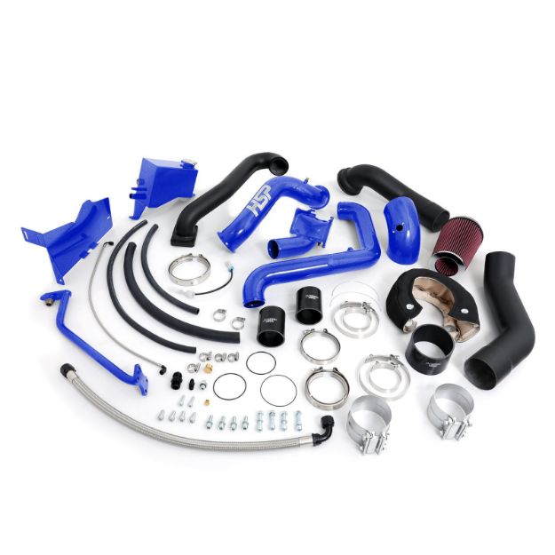 Picture of 2004.5-2005 Chevrolet / GMC Over Stock Twin Kit No Turbo Factory Battery Location Candy Blue HSP Diesel