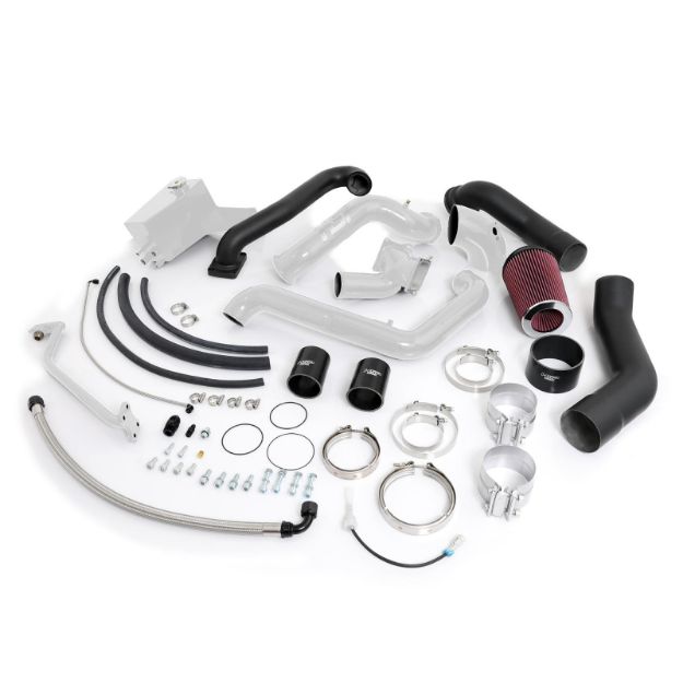 Picture of 2004.5-2005 Chevrolet / GMC Over Stock Twin Kit No Turbo Corner Location White HSP Diesel