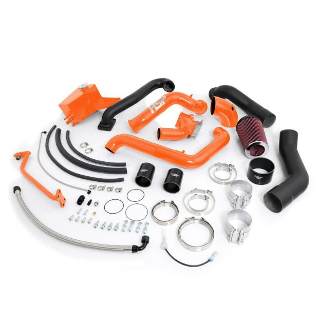 Picture of 2004.5-2005 Chevrolet / GMC Over Stock Twin Kit No Turbo Corner Location Orange HSP Diesel
