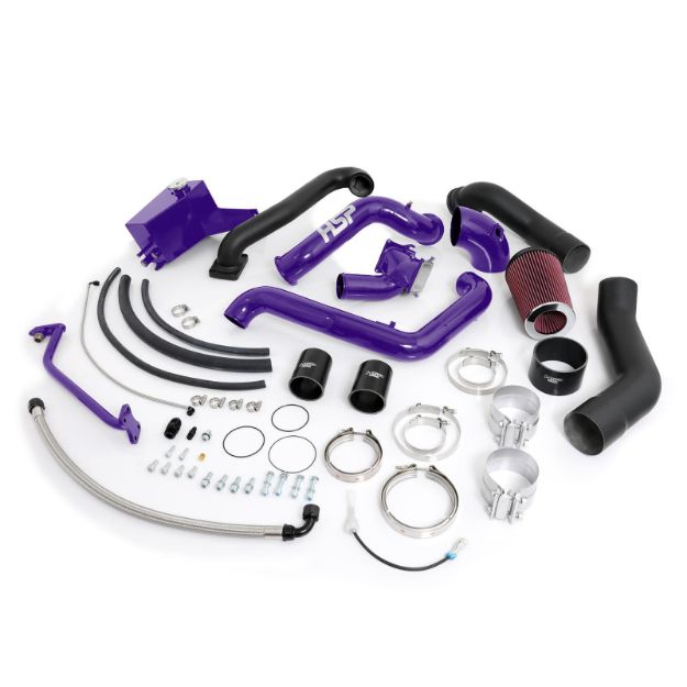 Picture of 2004.5-2005 Chevrolet / GMC Over Stock Twin Kit No Turbo Corner Location Candy Purple HSP Diesel