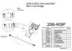 Picture of 2004.5-2005 Chevrolet / GMC Max Flow Bridge to Factory Cold Side Orange HSP Diesel