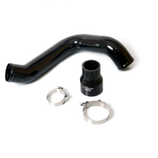 Picture of 2004.5-2005 Chevrolet / GMC HSP Cold Side Tube to Factory Bridge Gloss Black HSP Diesel