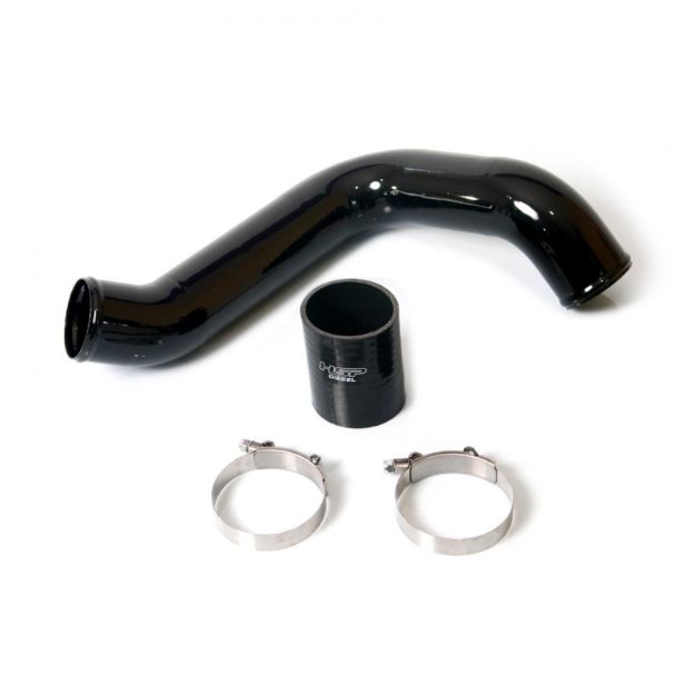 Picture of 2004.5-2005 Chevrolet / GMC HSP Cold Side Tube to HSP Bridge Gloss Black HSP Diesel