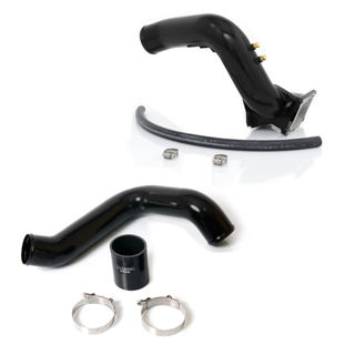 Picture of 2004.5-2005 Chevrolet / GMC Max Flow Bridge and Cold Side Satin Black HSP Diesel