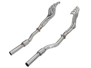 Picture of aFe Twisted Steel Tri-Y Headers/Connection Pipes (Street) 09-15 Cadillac CTS-V V8 6.2L