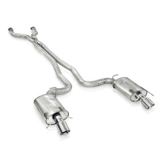 Picture of Stainless Works 2009-15 Cadillac CTS-V Sedan 3in Catback System X-Pipe S-Tube Mufflers 4in Tips