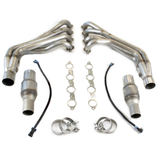 Picture of TSP 2010+ Camaro SS & ZL1 1-7/8" Long Tube Headers, Catted Connection Pipes w/Exhaust Manifold Gaskets - Stainless Steel