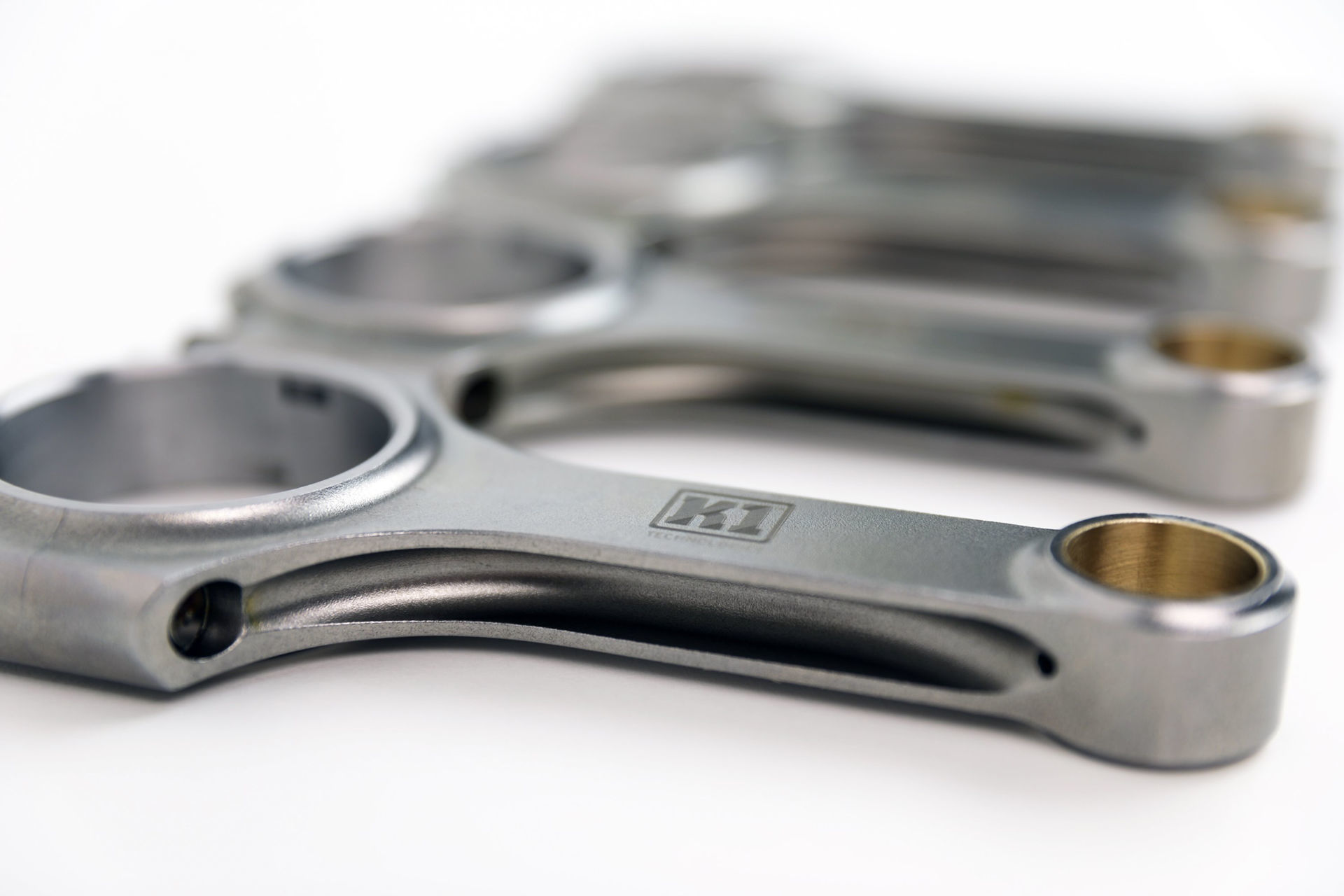 K1 Technologies HBeam Steel Connecting Rod for Chevrolet LS 6.125 Bushed H Beam Driven