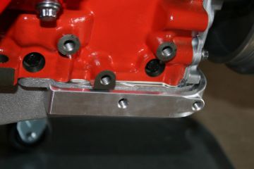 Show details for A/C Billet Adapter for C6 Pan Picture of A/C Billet Adapter for C6 Pan