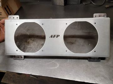 Show details for AFP Dual Fan Shroud for Tru-Cool 40k Transmission Cooler Picture of AFP Dual Fan Shroud for Tru-Cool 40k Transmission Cooler
