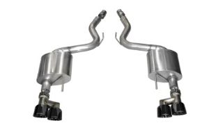 Picture of Corsa 2015-16 Ford Mustang GT 5.0 3in Axle Back Exhaust Black Quad Tips (Sport)