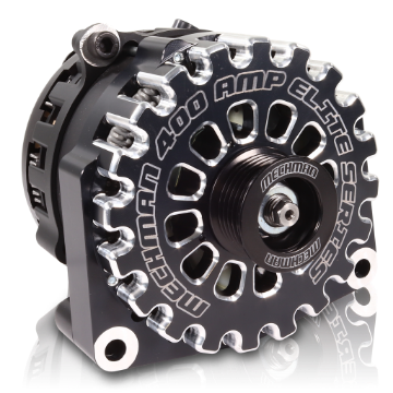 Show details for Mechman E Series 400 Amp Billet High Output Alternator Picture of Mechman E Series 400 Amp Billet High Output Alternator