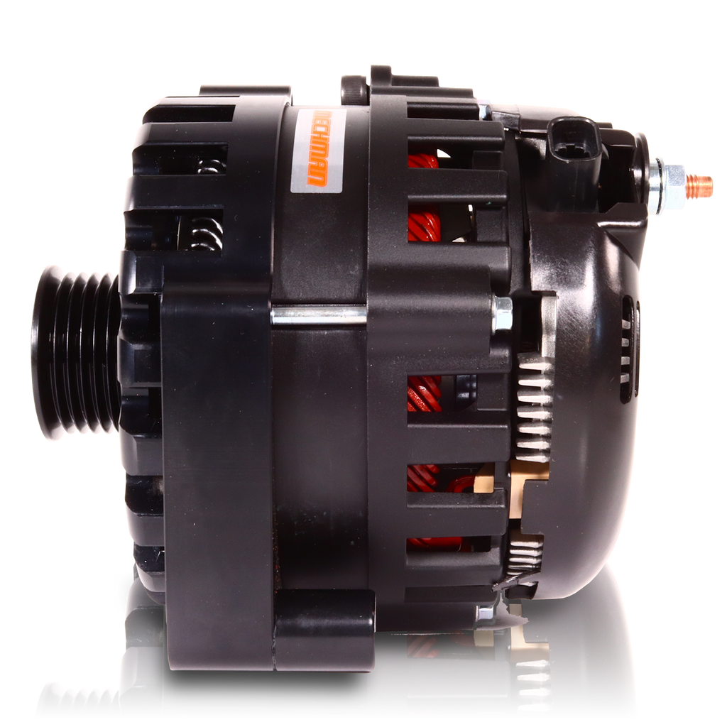 Mechman E Series 400 Amp Billet High Output Alternator Driven Speed