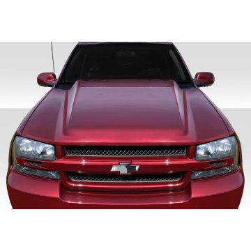 Show details for 2002-09 Chevrolet Trailblazer Duraflex Cowl Hood - 1 Piece Picture of 2002-09 Chevrolet Trailblazer Duraflex Cowl Hood - 1 Piece