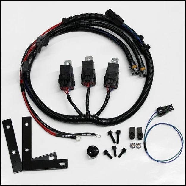 Picture of PCMofNC Three Relay Fan Harness for Trailblazer/GMT 360